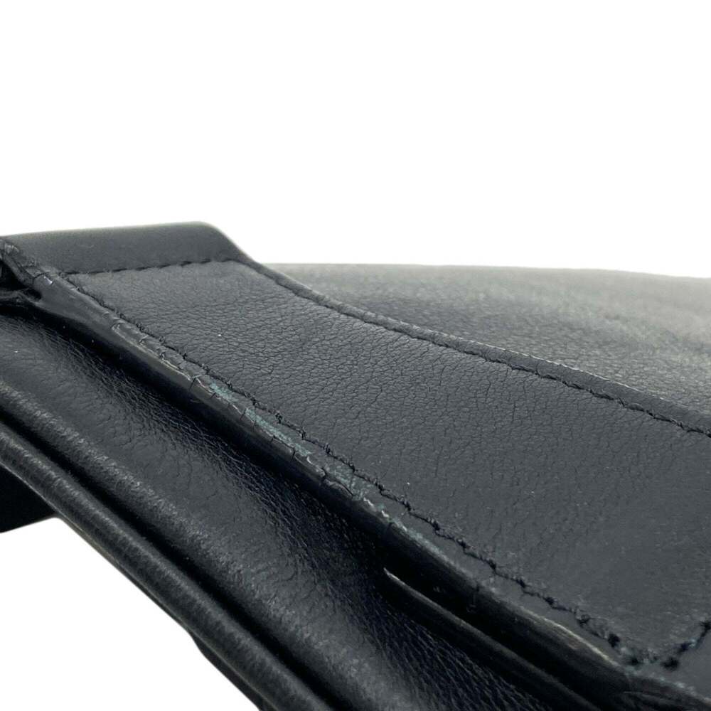 CHRISTIAN DIOR Black Leather Shoulder Bag - Picture 10 of 16